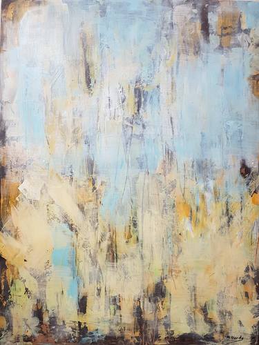 Original Abstract Expressionism Abstract Paintings by Mercedes Gordo