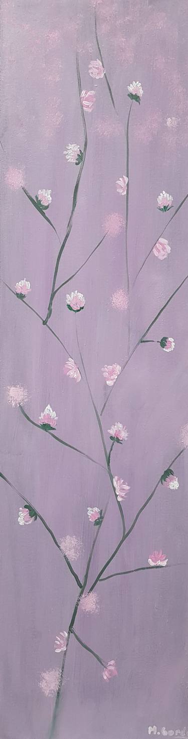 Original Art Deco Floral Paintings by Mercedes Gordo