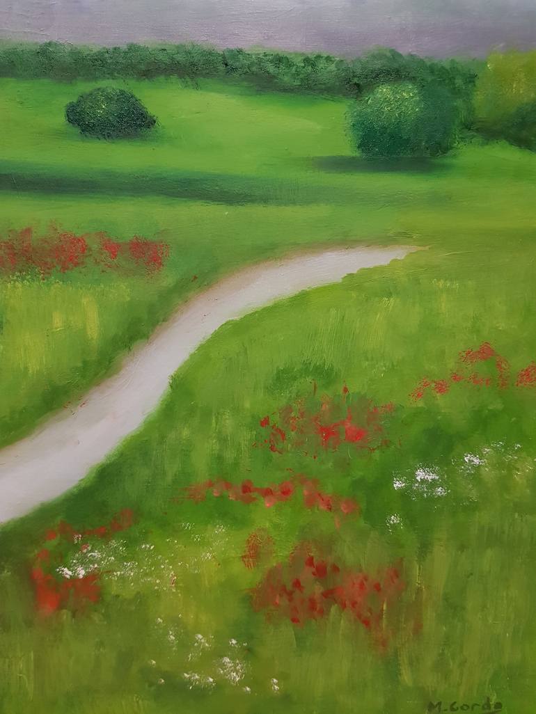 Original Landscape Painting by Mercedes Gordo