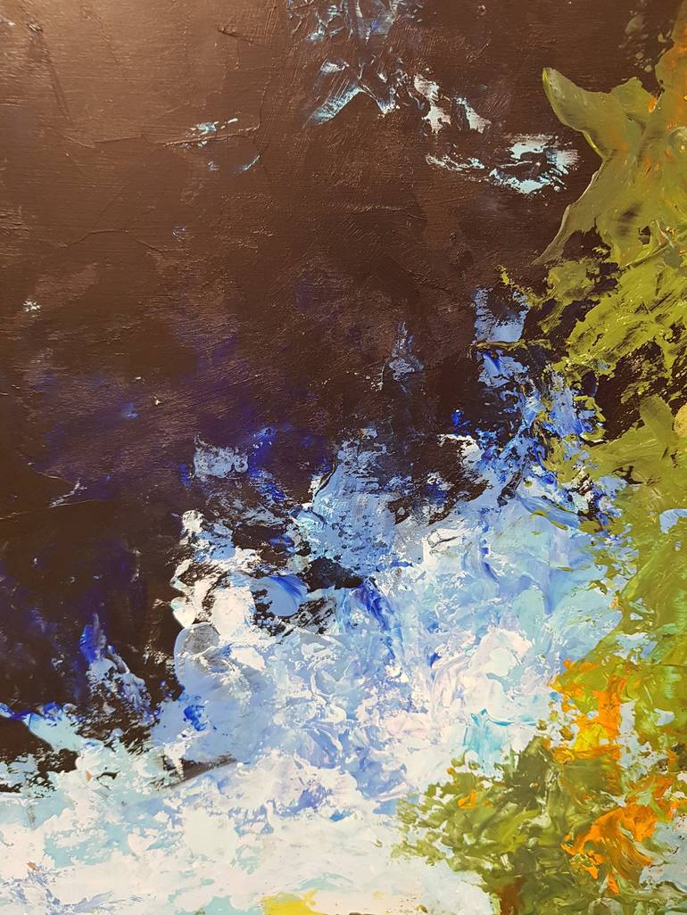 Original Abstract Painting by Mercedes Gordo