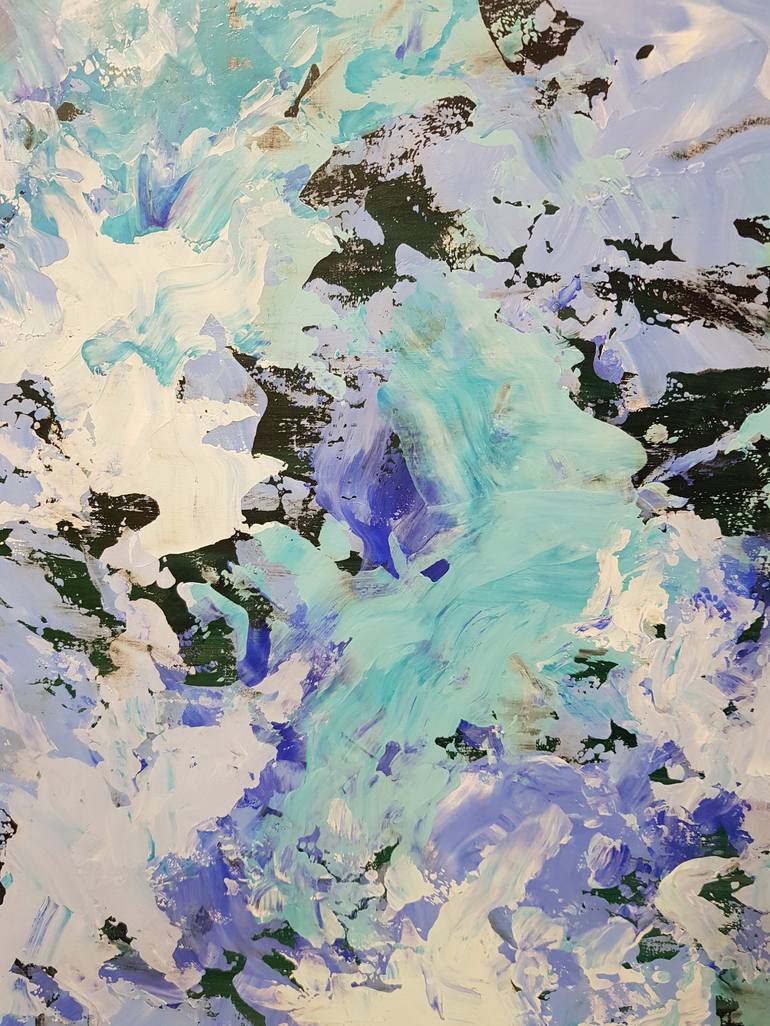 Original Abstract Painting by Mercedes Gordo