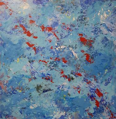 Original Abstract Expressionism Abstract Paintings by Mercedes Gordo