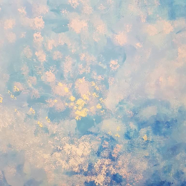 Original Art Deco Abstract Painting by Mercedes Gordo