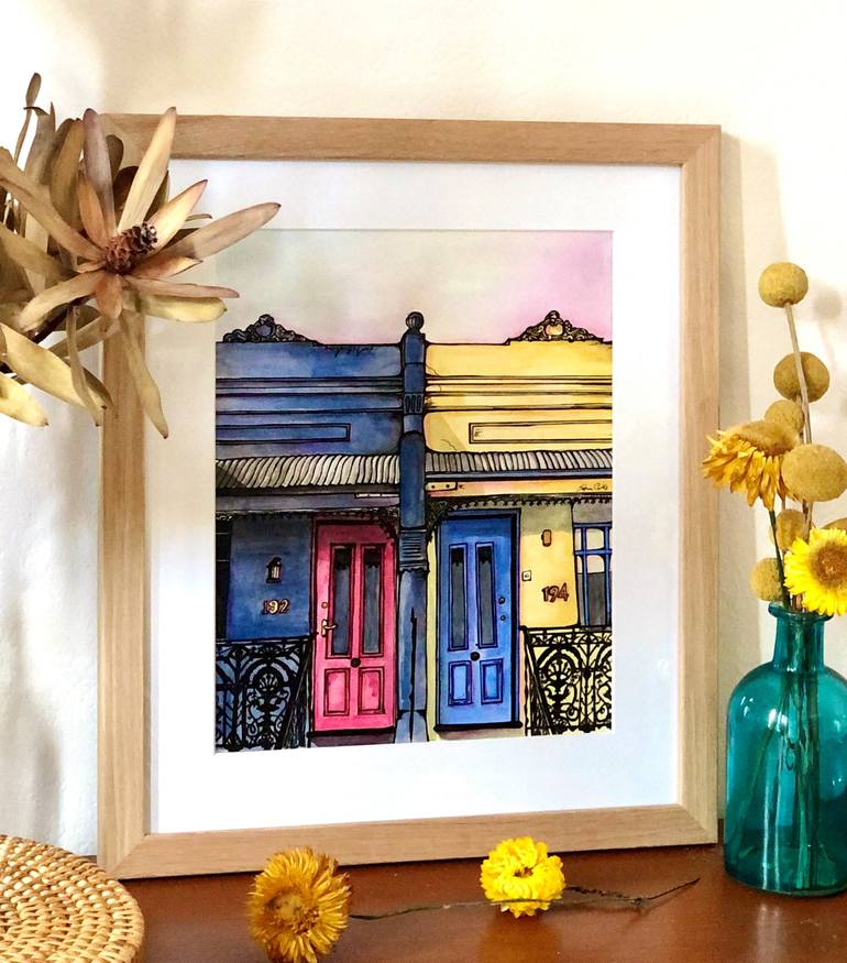 Original Home Painting by Sophie Corks