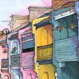 Pastels of Paddinton - Ltd Edition Print by Sophie Corks