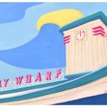 Manly Wharf - Limited Edition Print by Sophie Corks