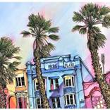 Bondi Palms - Limited Edition Print by Sophie Corks