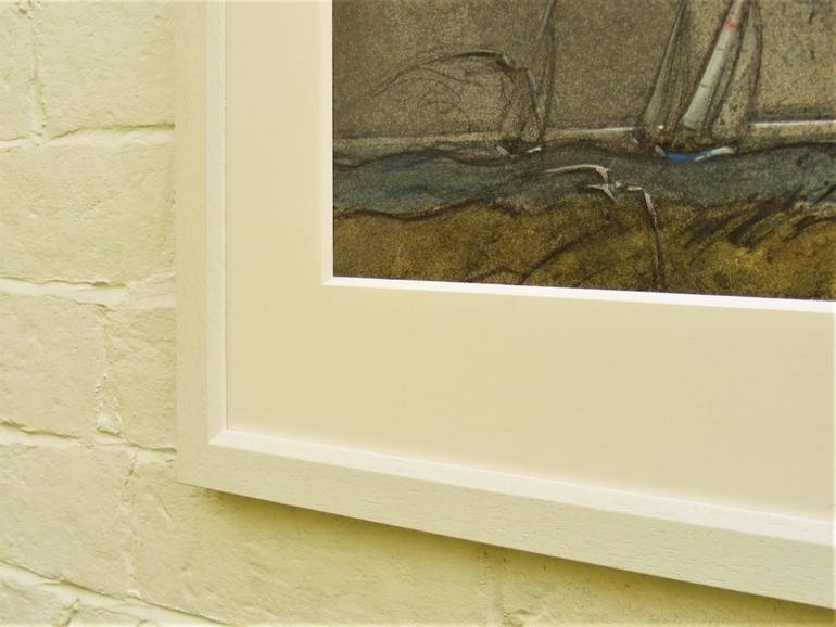 Original Impressionism Seascape Painting by Robin Holder