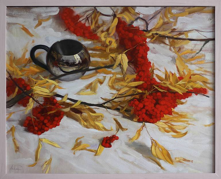 Original Fine Art Still Life Painting by Andrey Balychev