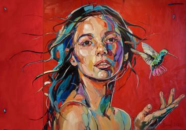 Original People Paintings by Anna Bocek