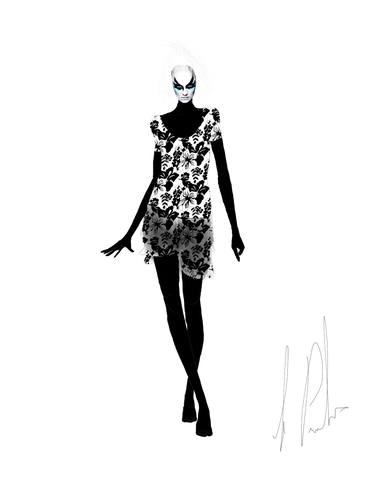 Print of Fashion Mixed Media by Oskaras Povilenas