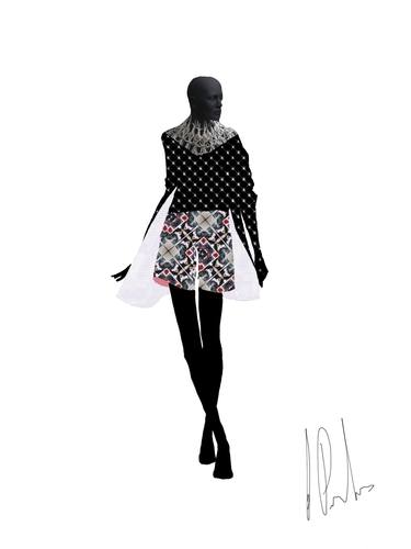 Print of Fashion Mixed Media by Oskaras Povilenas