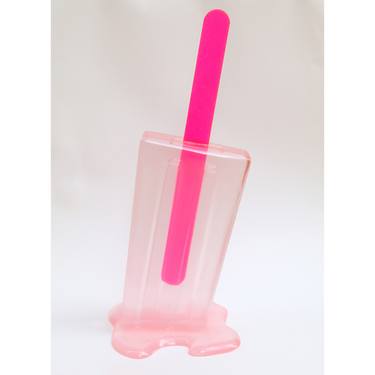 Pink Sparkle Clear Popsicle, 2/10 thumb