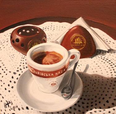 Print of Photorealism Food & Drink Paintings by Igor Nevzgliad