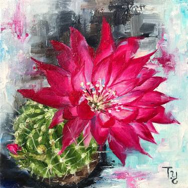 Print of Abstract Botanic Paintings by Tanya Churey Art