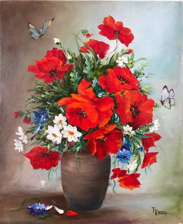 Original Botanic Paintings by Tanya Churey Art