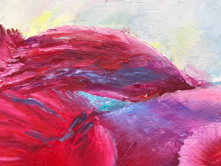 Original Abstract Expressionism Animal Painting by Tanya Churey Art