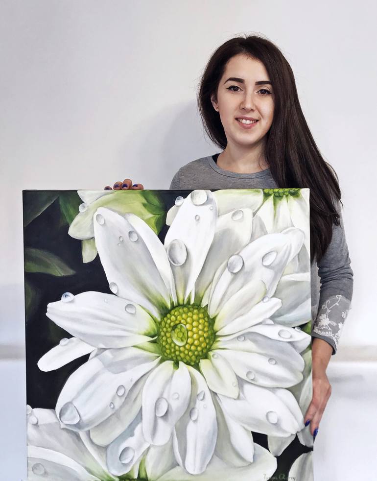 Original Impressionism Botanic Painting by Tanya Churey Art