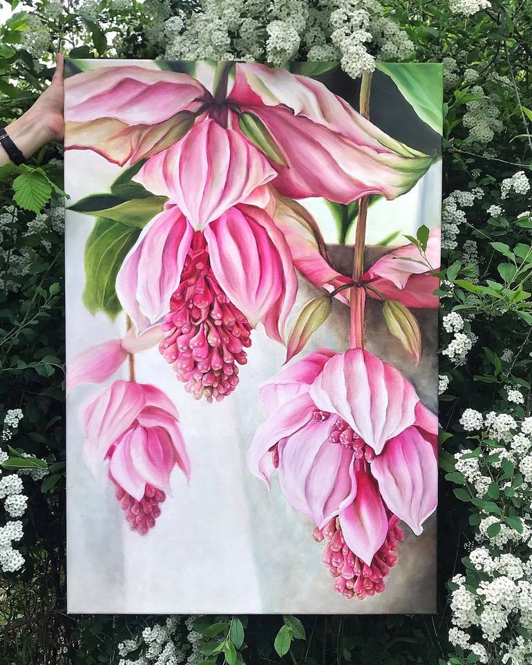 Original Impressionism Floral Painting by Tanya Churey Art