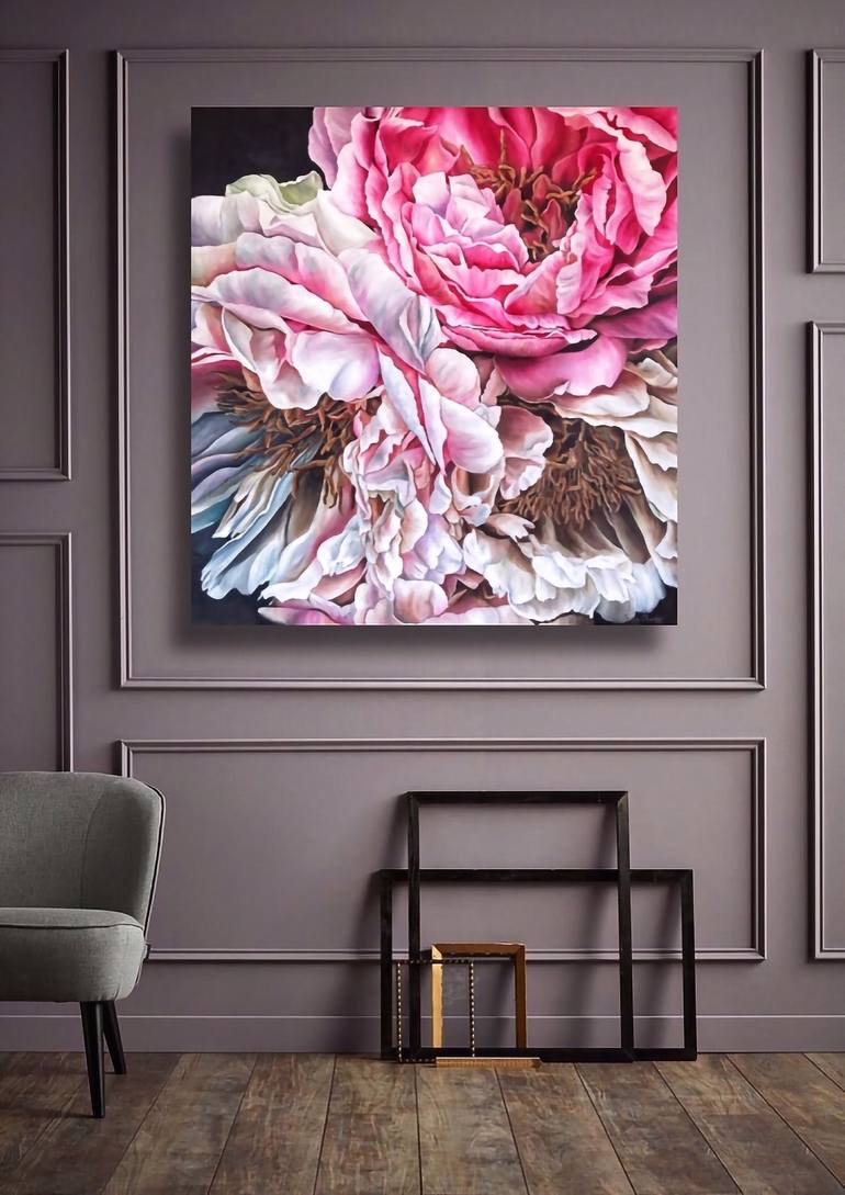 Original Floral Painting by Tanya Churey Art