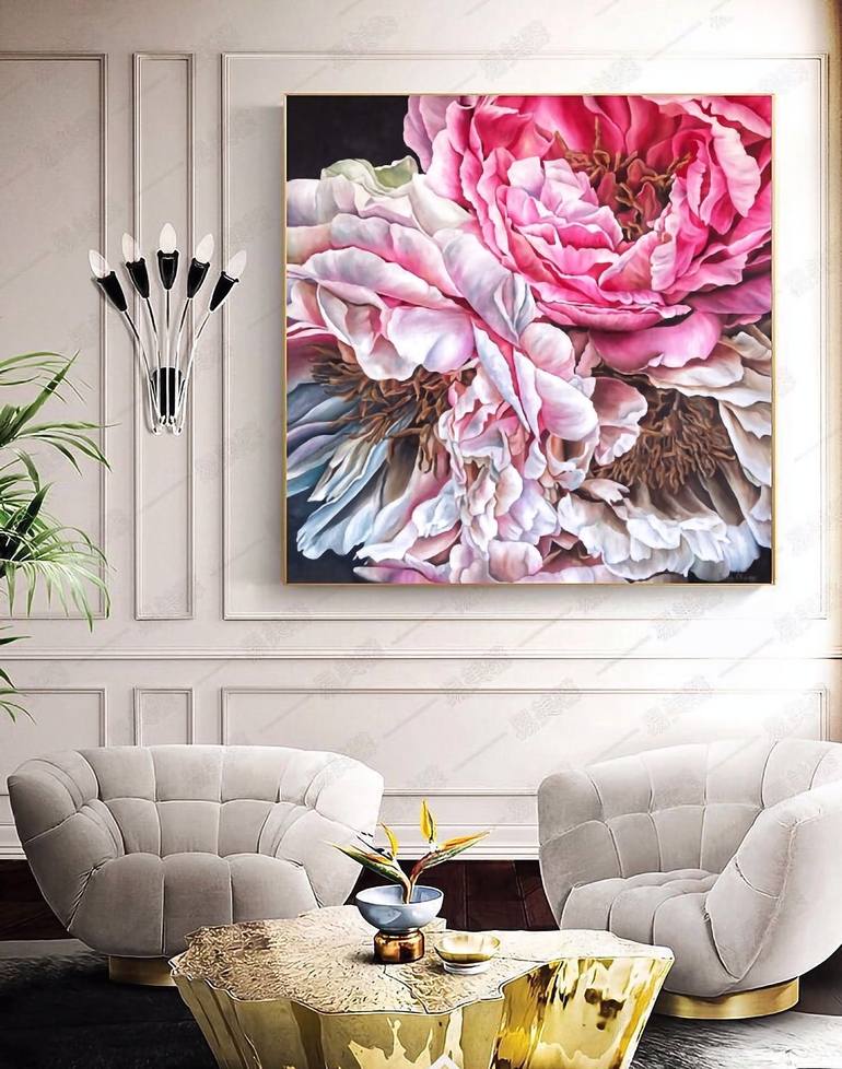 Original Floral Painting by Tanya Churey Art