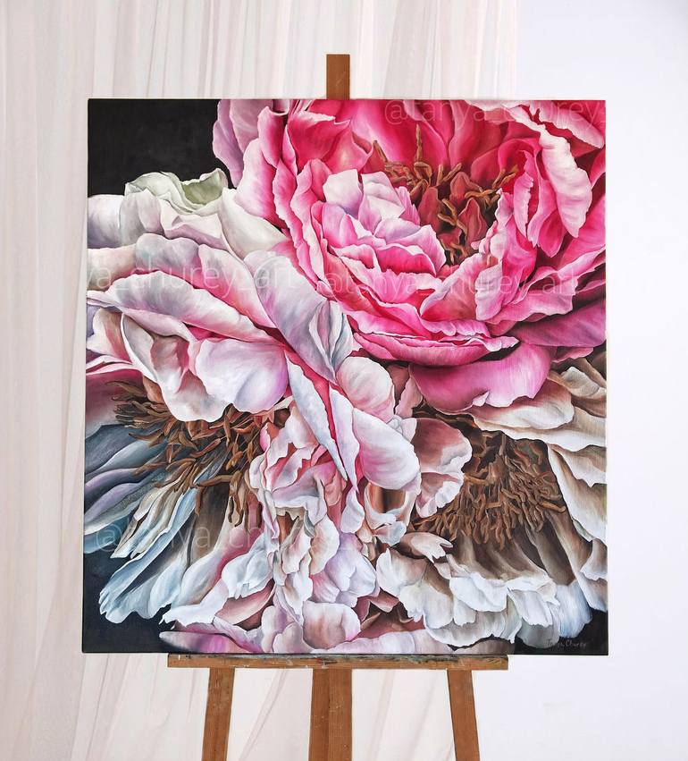 Original Floral Painting by Tanya Churey Art