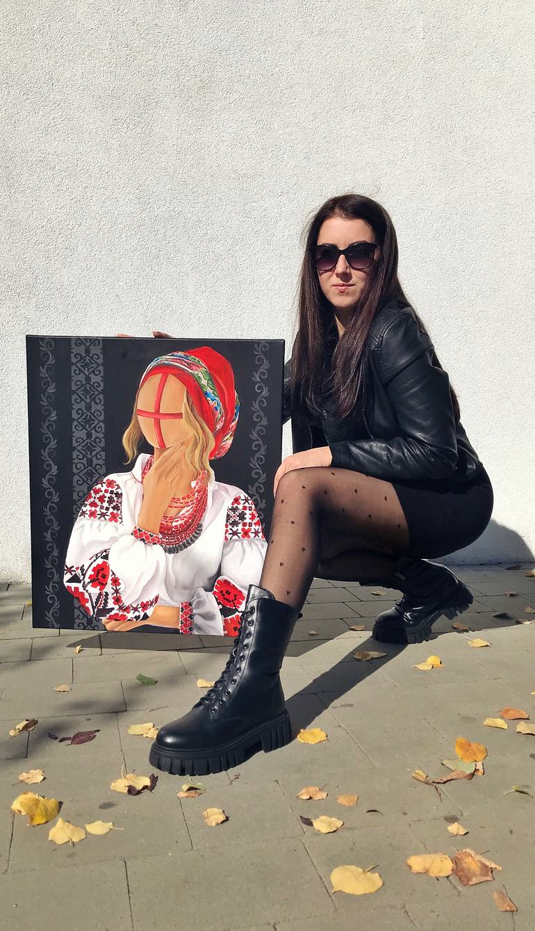 Original Impressionism Women Painting by Tanya Churey Art