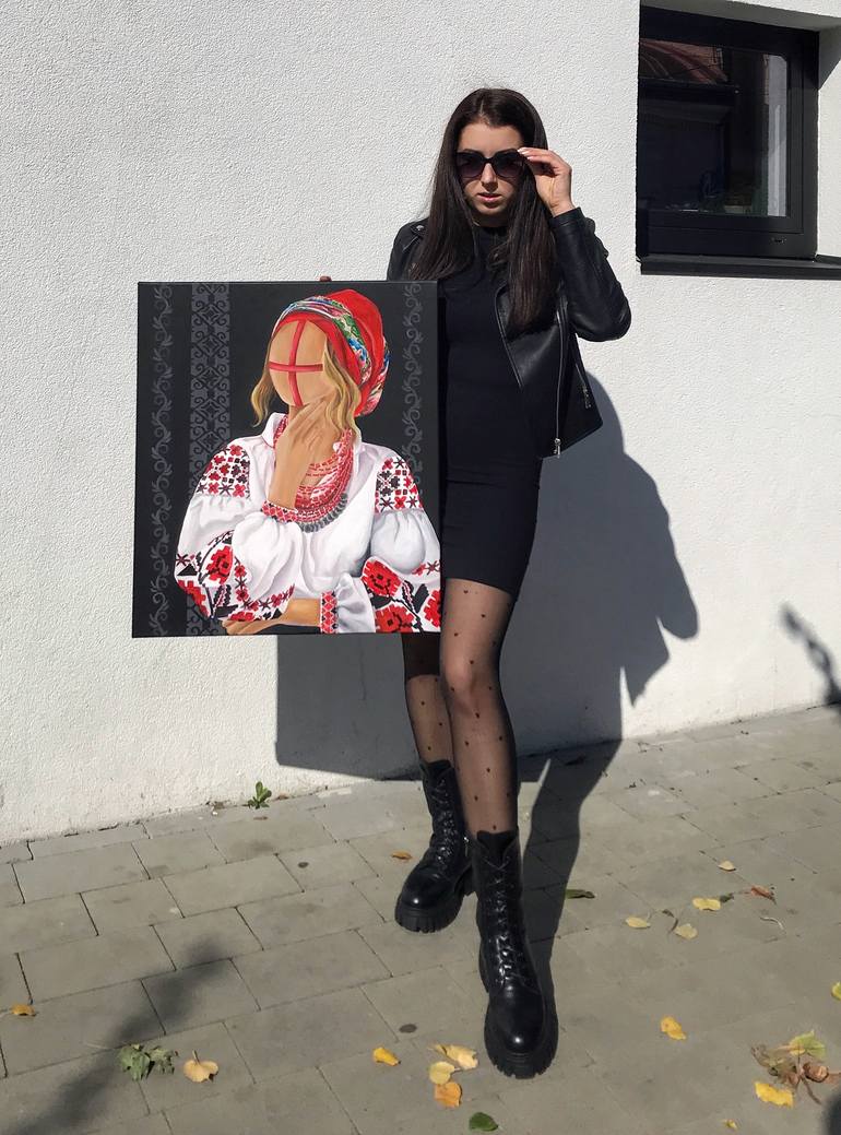 Original Impressionism Women Painting by Tanya Churey Art