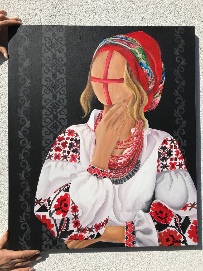 Original Impressionism Women Painting by Tanya Churey Art