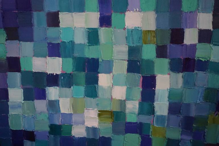 Original Abstract Painting by Julie Arvaniti