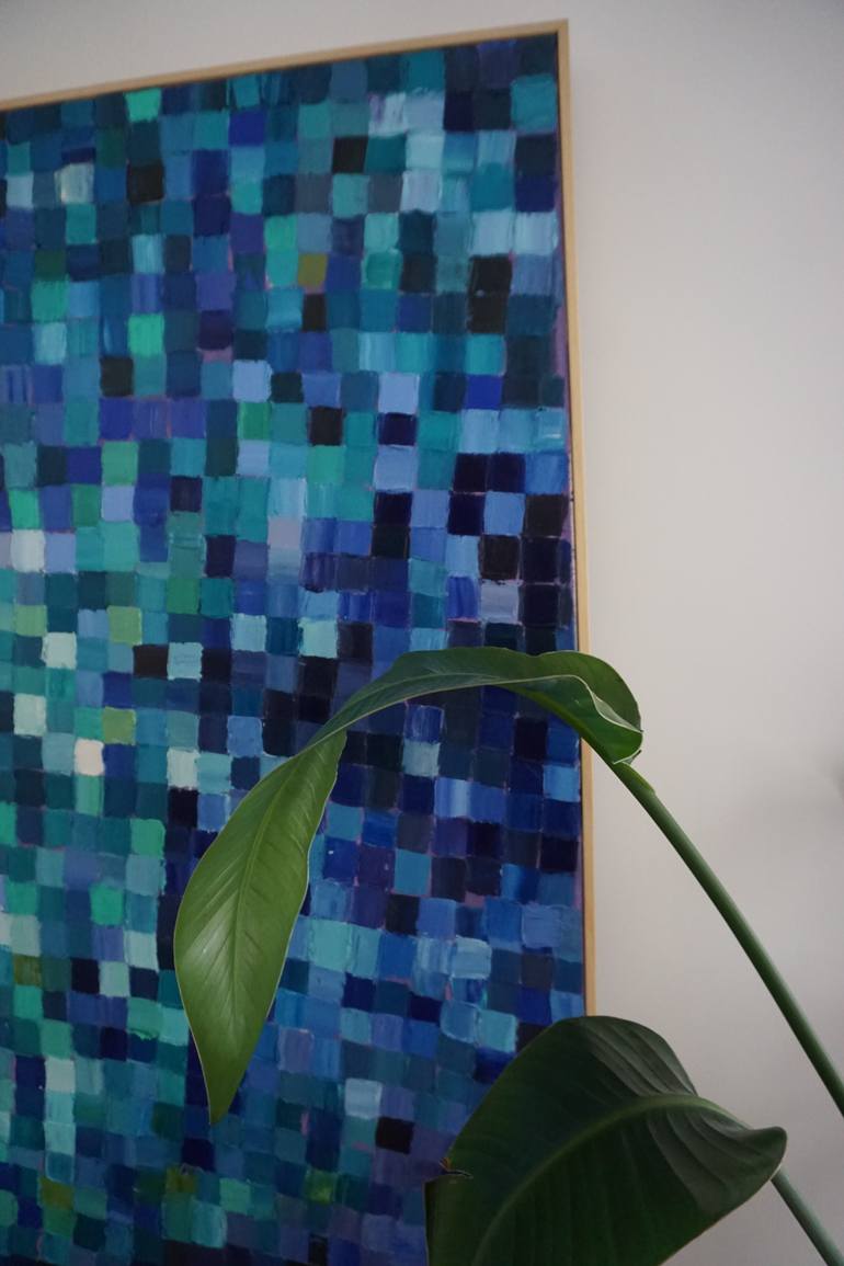 Original Abstract Painting by Julie Arvaniti