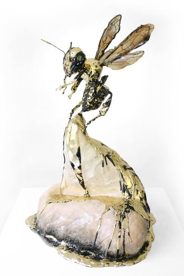 Original Surrealism Nature Sculpture by Rhea Thierstein