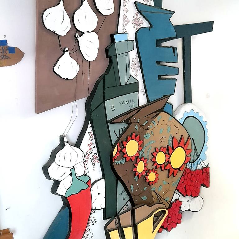 Original Minimalism Still Life Mixed Media by Oleksiy Zhukov