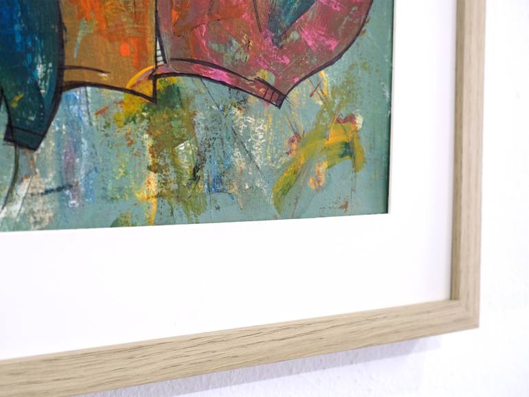 Original Minimalism Still Life Painting by Oleksiy Zhukov