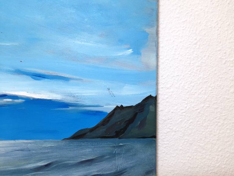 Original Surrealism Seascape Painting by Oleksiy Zhukov
