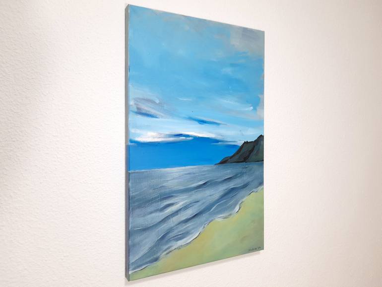 Original Surrealism Seascape Painting by Oleksiy Zhukov