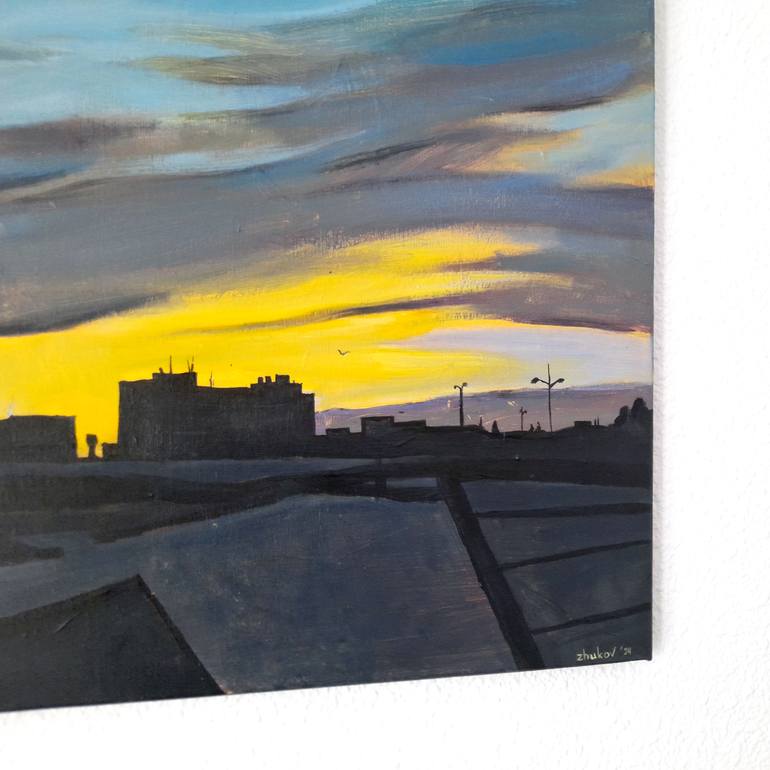 Original Contemporary Landscape Painting by Oleksiy Zhukov