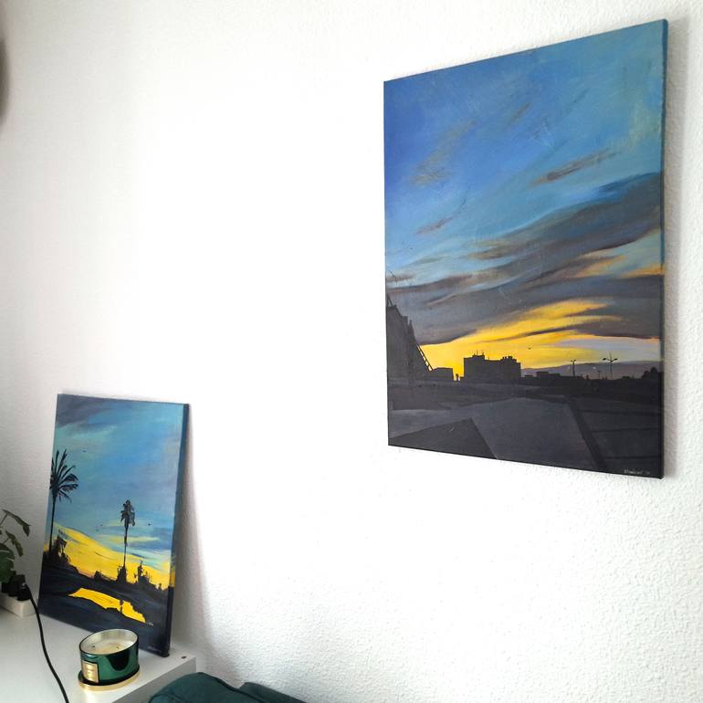 Original Contemporary Landscape Painting by Oleksiy Zhukov