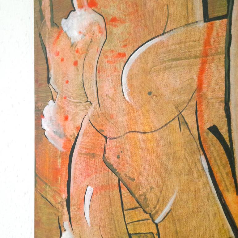 Original Abstract Still Life Painting by Oleksiy Zhukov