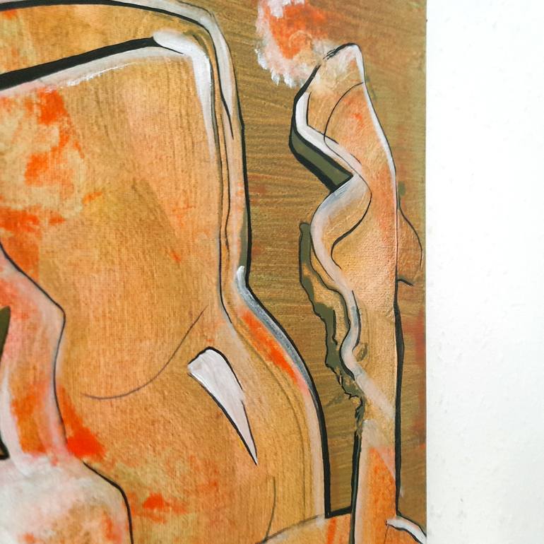 Original Abstract Still Life Painting by Oleksiy Zhukov