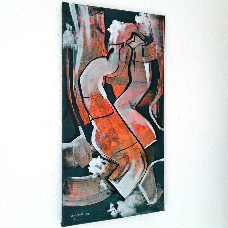 Original Abstract Painting by Oleksiy Zhukov