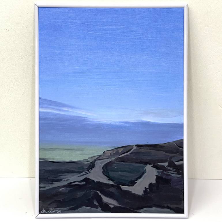 Original Contemporary Landscape Painting by Oleksiy Zhukov
