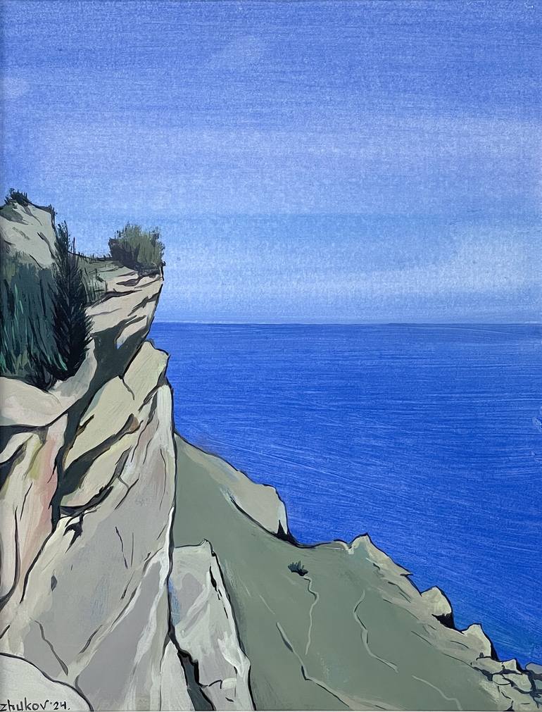 Original Contemporary Landscape Paintings by Oleksiy Zhukov