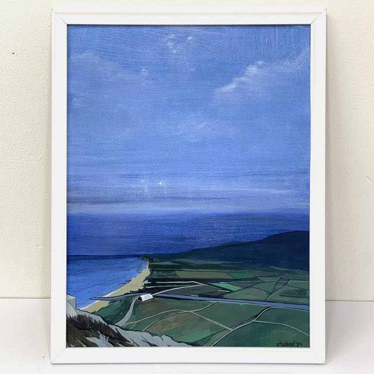 Original Contemporary Landscape Painting by Oleksiy Zhukov