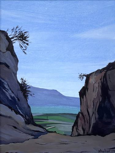 Original Contemporary Landscape Painting by Oleksiy Zhukov