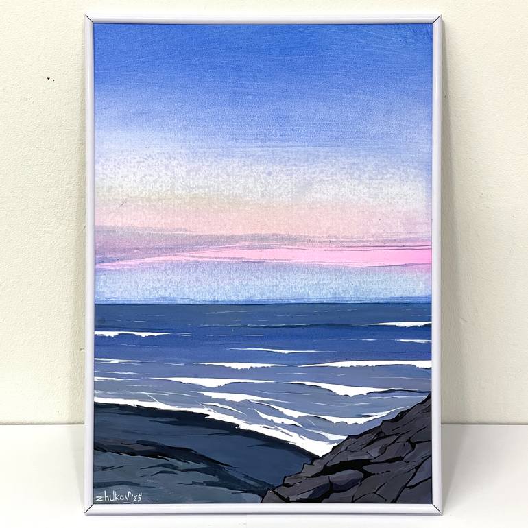 Original Contemporary Landscape Painting by Oleksiy Zhukov