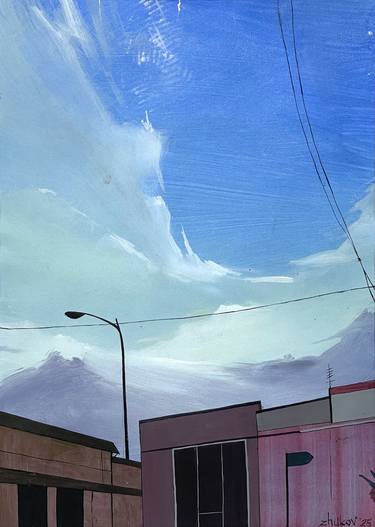 Original Contemporary Landscape Painting by Oleksiy Zhukov