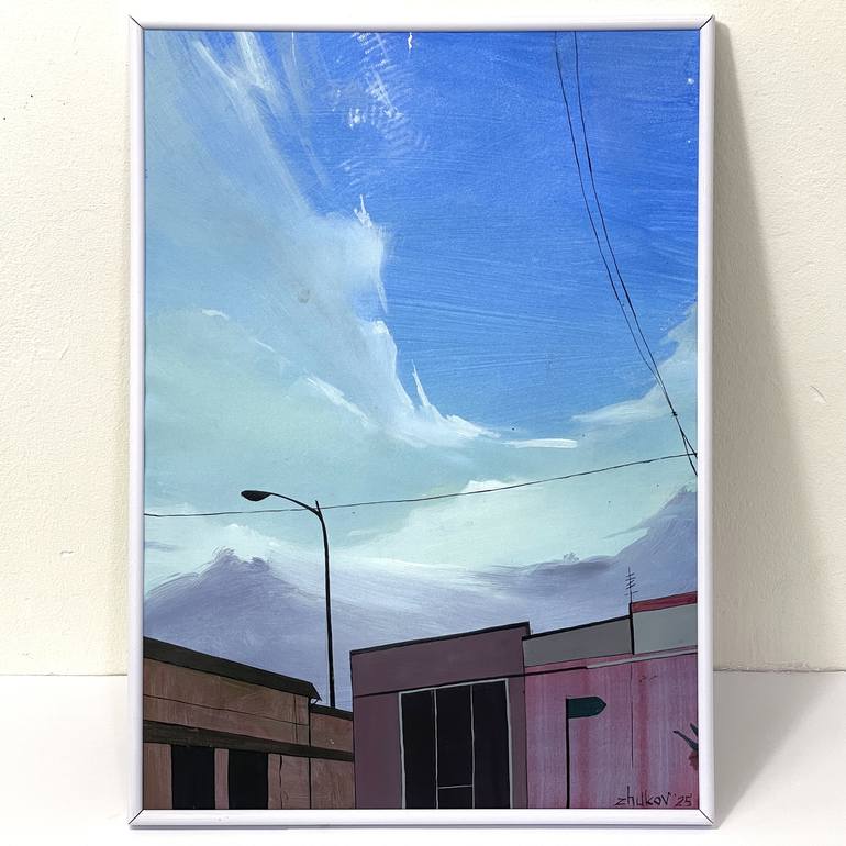 Original Contemporary Landscape Painting by Oleksiy Zhukov