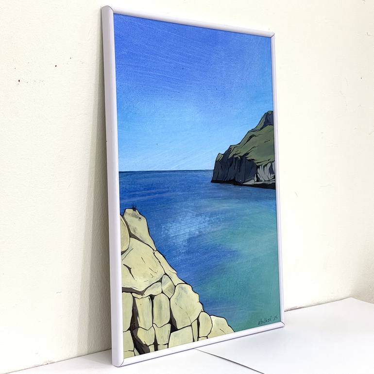 Original Contemporary Landscape Painting by Oleksiy Zhukov