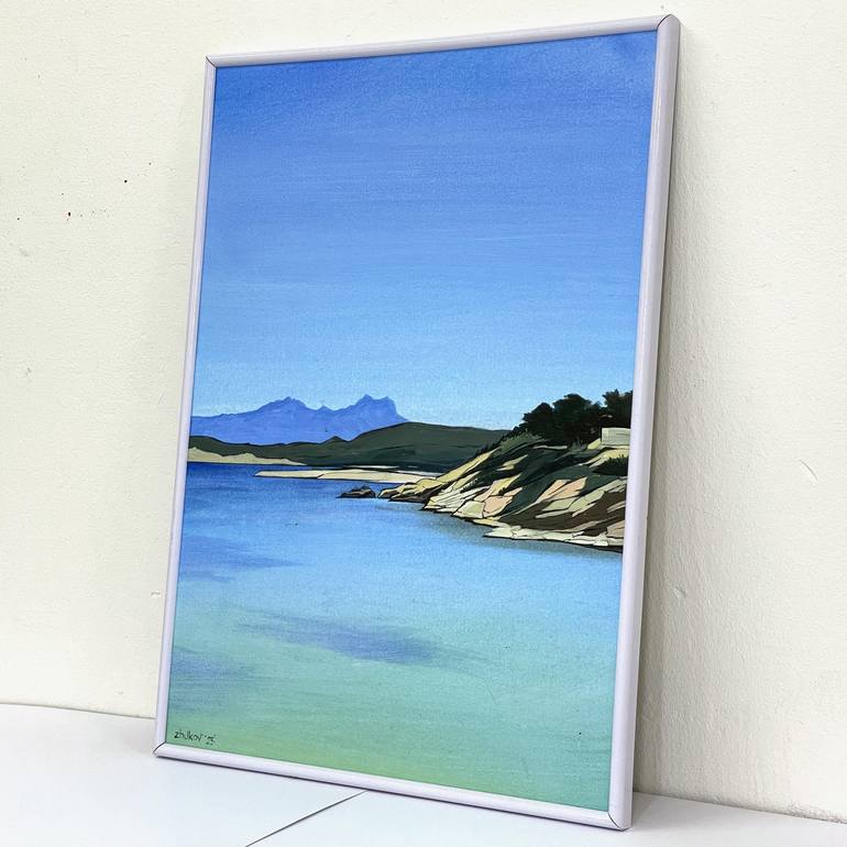 Original Contemporary Landscape Painting by Oleksiy Zhukov